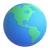 Globe terrestre Am&eacute;riques