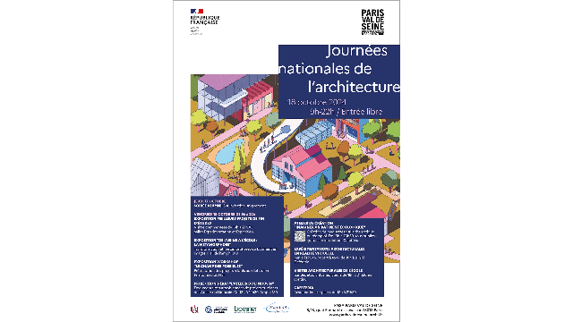 LES JOURNÉES NATIONALES DE L’ARCHITECTURE 2024 À L’ENSA PARIS-VAL DE SEINE